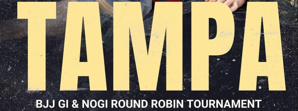 Grappling Industries TAMPA tournament banner