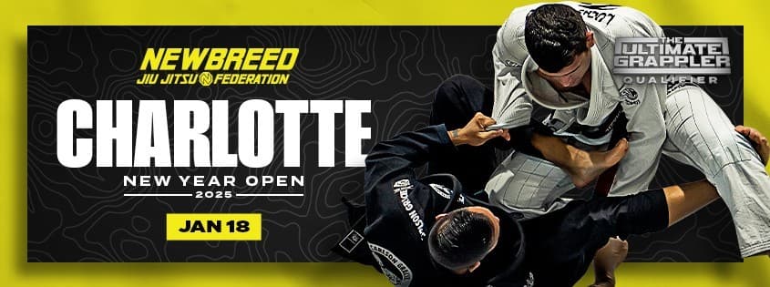 NEWBREED CHARLOTTE NEW YEAR OPEN tournament banner