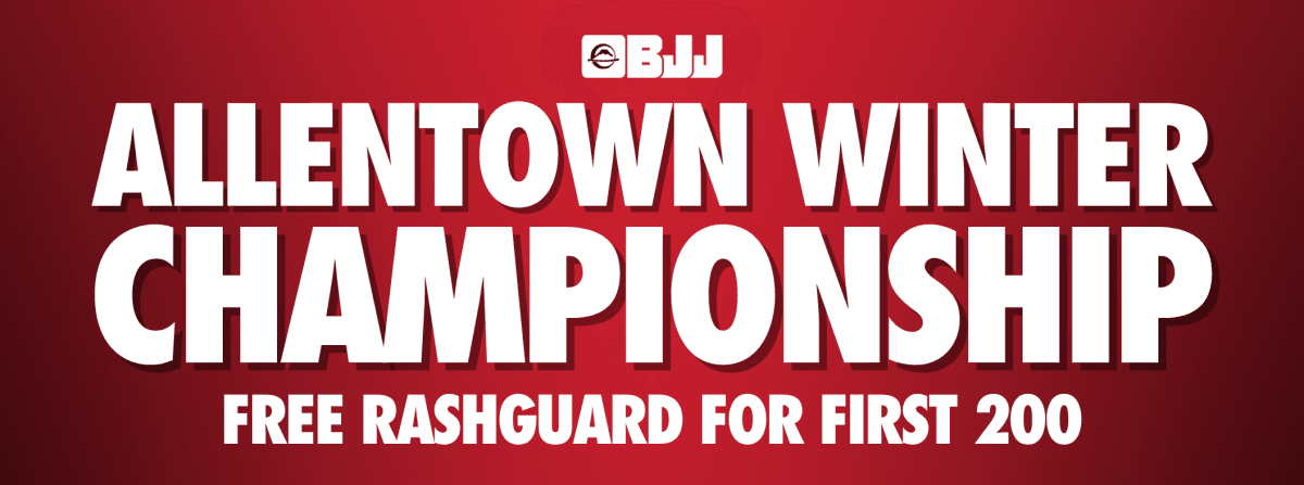 FUJI BJJ Allentown Winter Championship tournament banner
