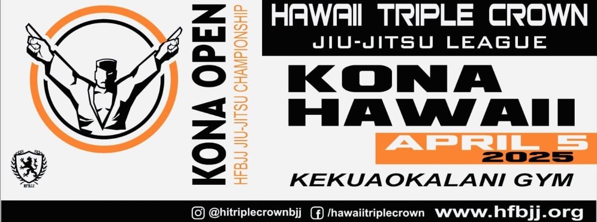 Hawaii Triple Crown - Kona Open Championship 2025 tournament banner