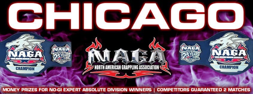 NAGA Chicago Grappling Championship tournament banner