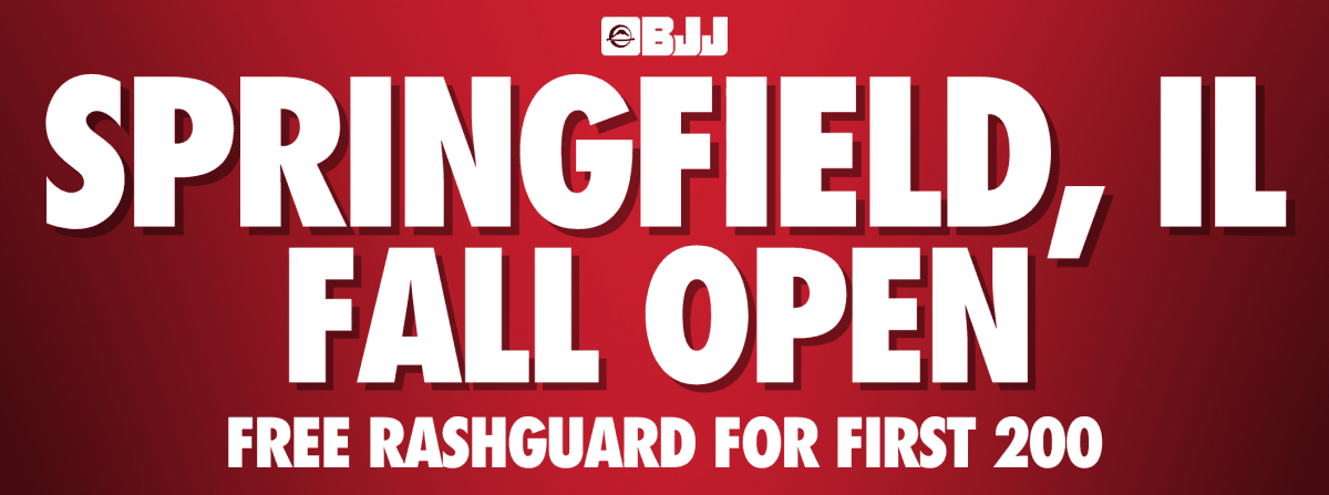 FUJI BJJ Springfield, IL Fall Open tournament banner