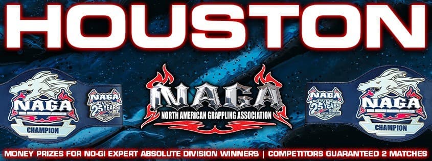 NAGA Houston Grappling Championship tournament banner