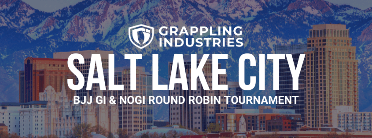 Grappling Industries SALT LAKE CITY tournament banner