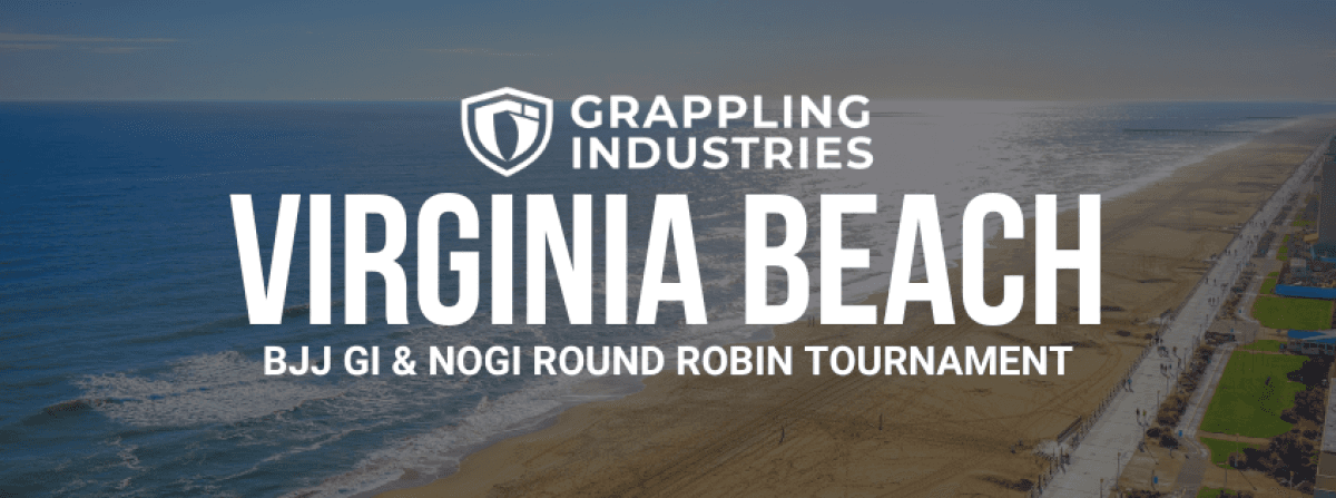 Grappling Industries VIRGINIA BEACH tournament banner