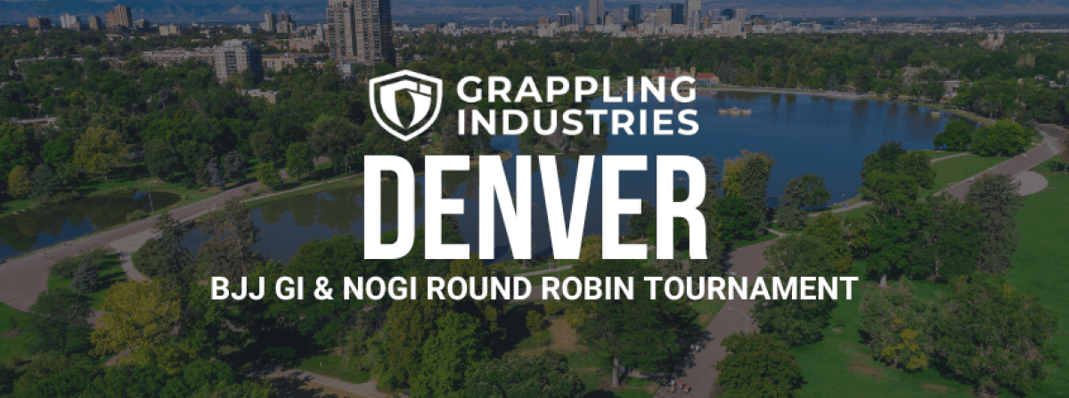 Grappling Industries DENVER tournament banner