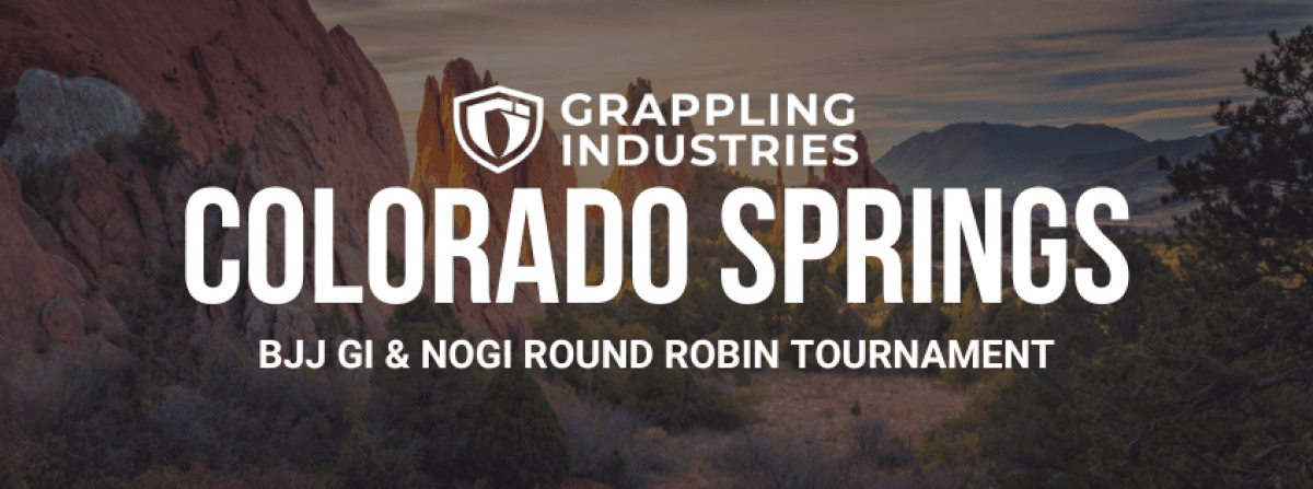 Grappling Industries COLORADO SPRINGS tournament banner