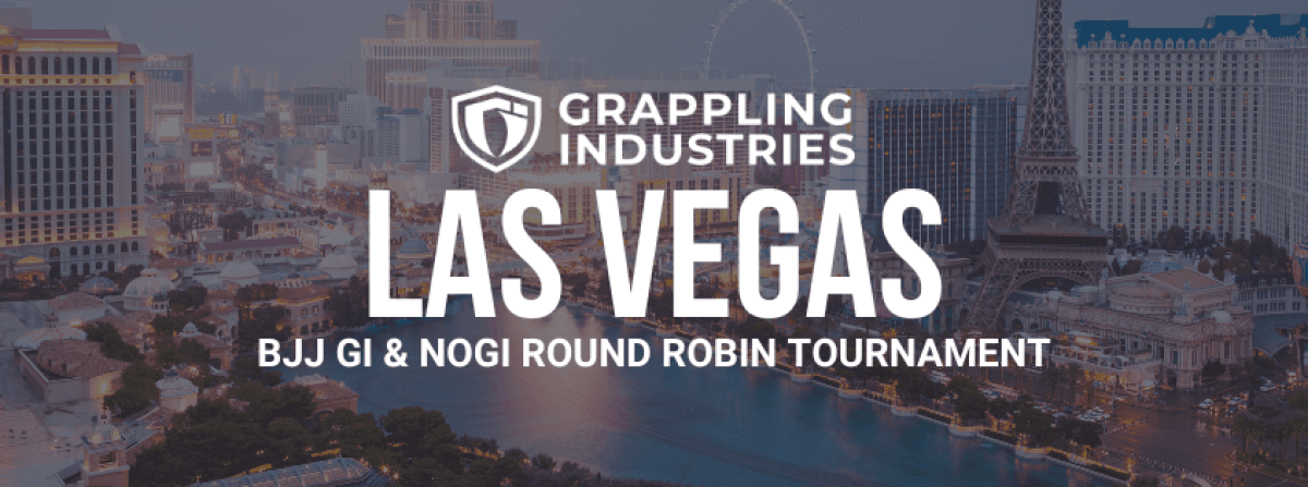 Grappling Industries LAS VEGAS tournament banner