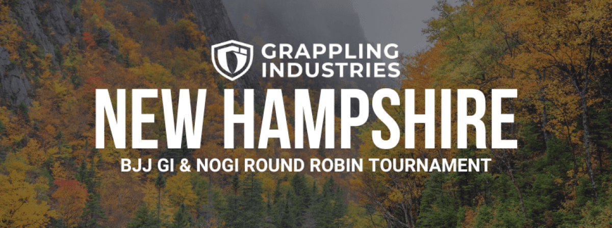 Grappling Industries NEW HAMPSHIRE tournament banner