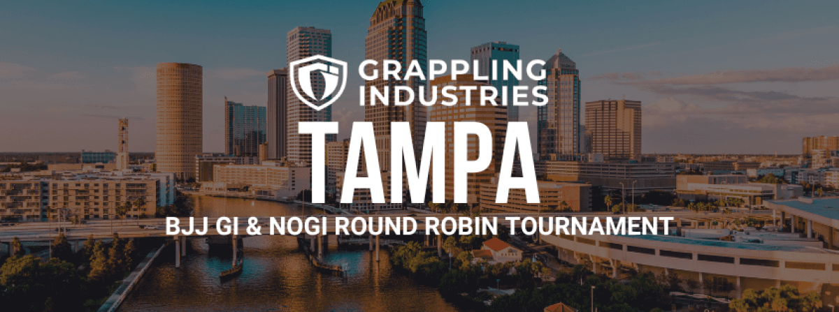Grappling Industries TAMPA tournament banner