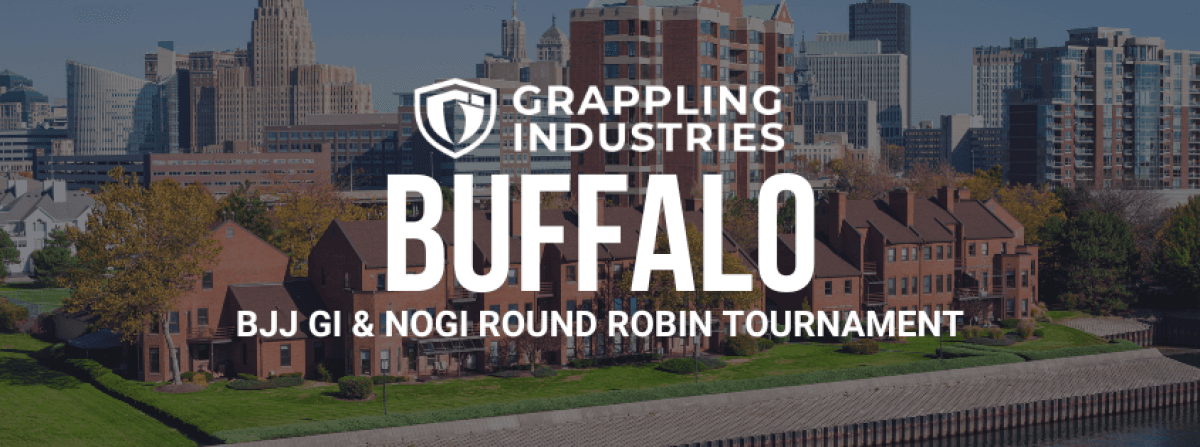 Grappling Industries BUFFALO tournament banner