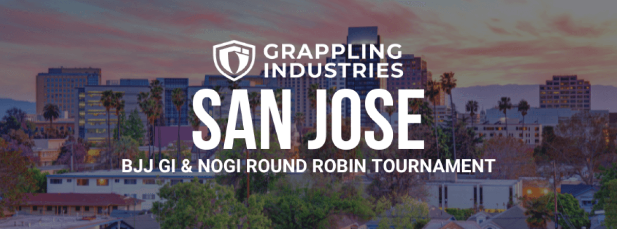 Grappling Industries SAN JOSE tournament banner