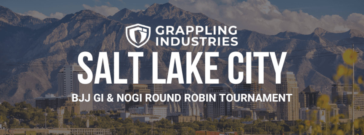 Grappling Industries SALT LAKE CITY tournament banner
