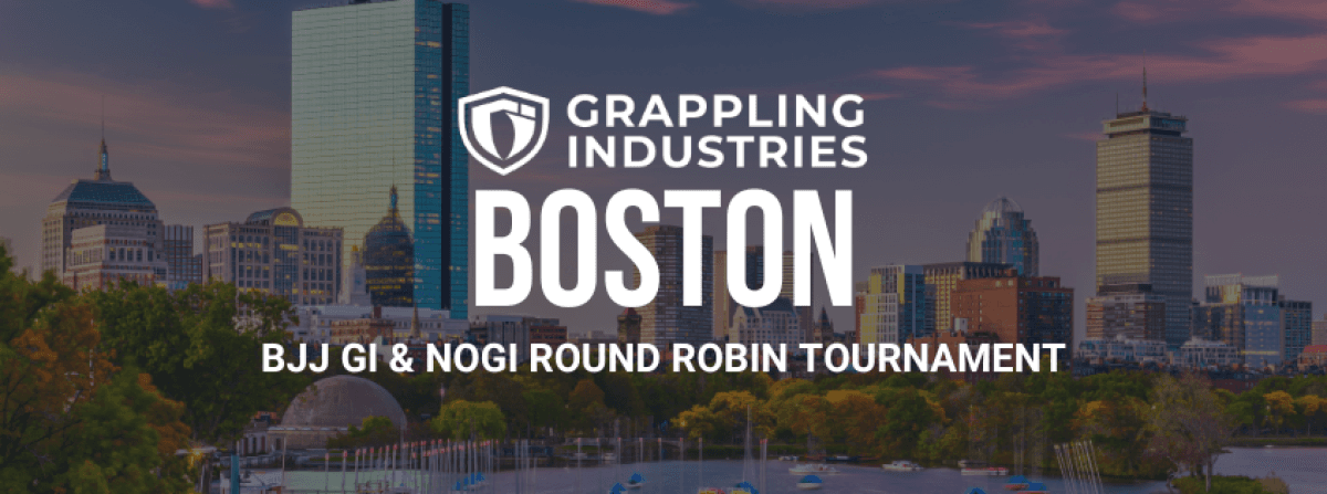 Grappling Industries BOSTON tournament banner