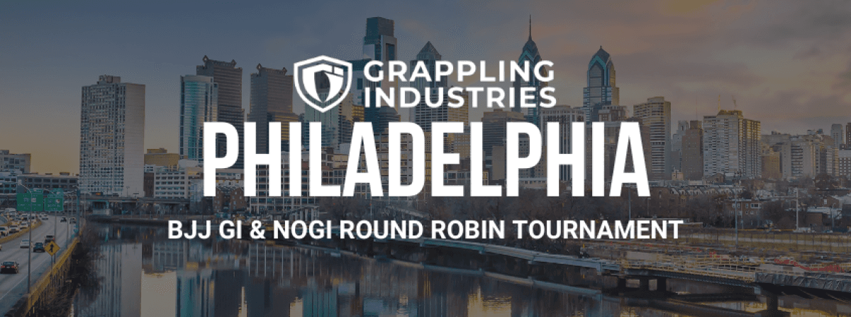 Grappling Industries PHILADELPHIA tournament banner