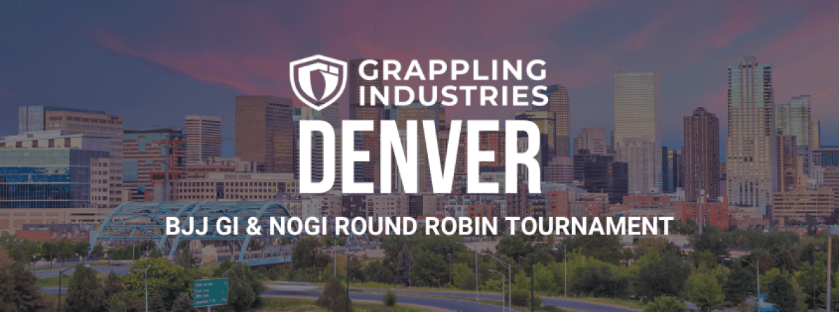 Grappling Industries DENVER tournament banner