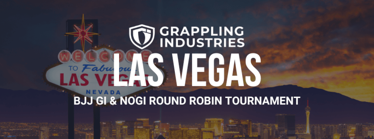 Grappling Industries LAS VEGAS tournament banner
