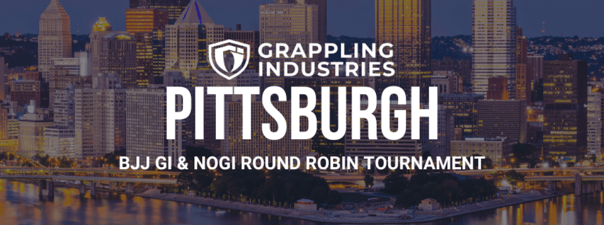 Grappling Industries PITTSBURGH tournament banner