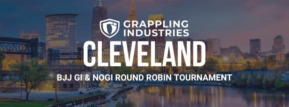 Grappling Industries CLEVELAND tournament banner