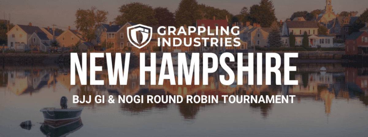 Grappling Industries NEW HAMPSHIRE tournament banner