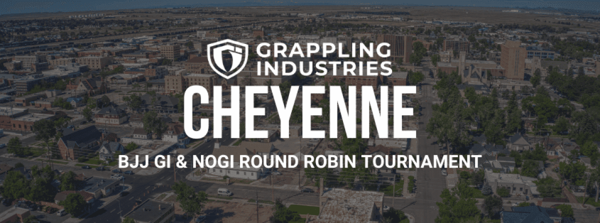 Grappling Industries CHEYENNE tournament banner