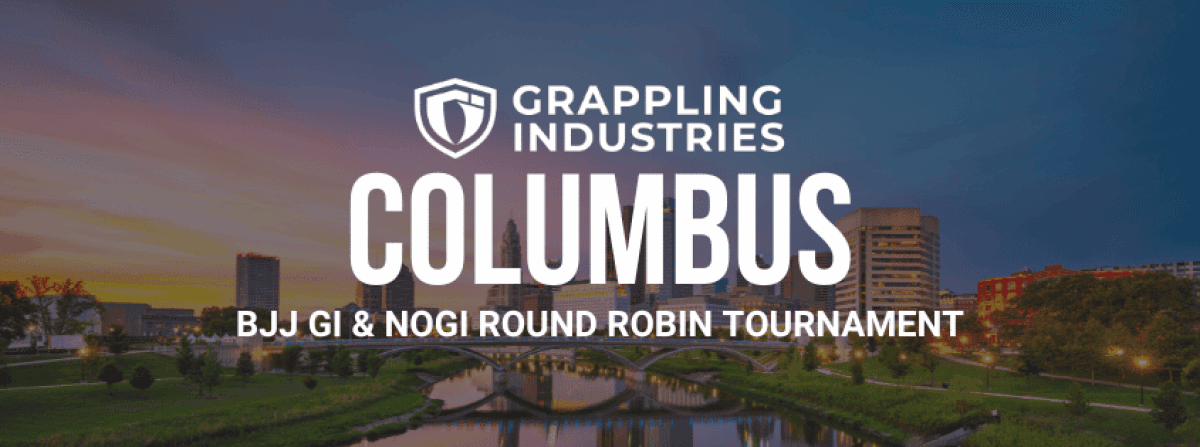 Grappling Industries COLUMBUS tournament banner