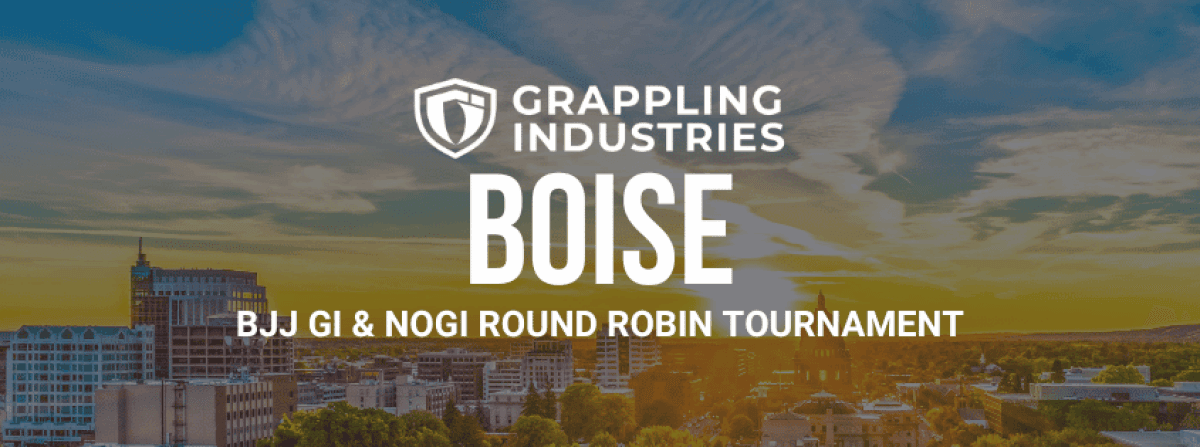 Grappling Industries BOISE tournament banner