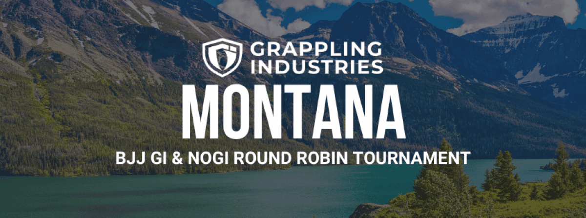 Grappling Industries MONTANA tournament banner
