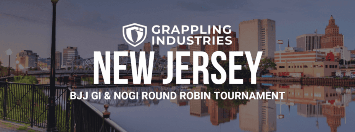 Grappling Industries NEW JERSEY tournament banner