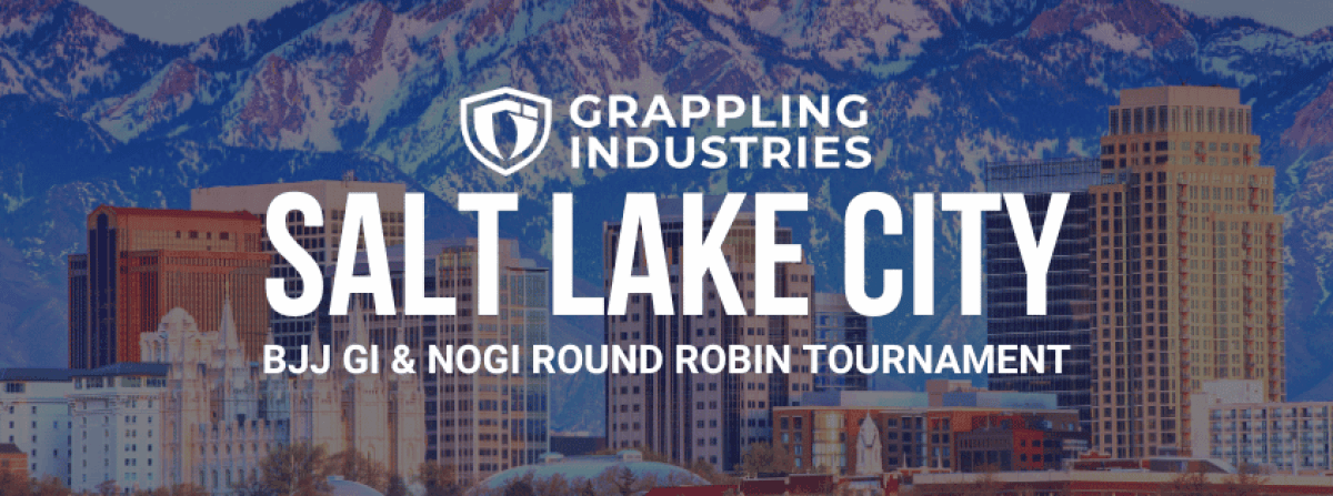 Grappling Industries SALT LAKE CITY tournament banner