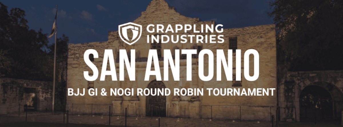 Grappling Industries SAN ANTONIO tournament banner