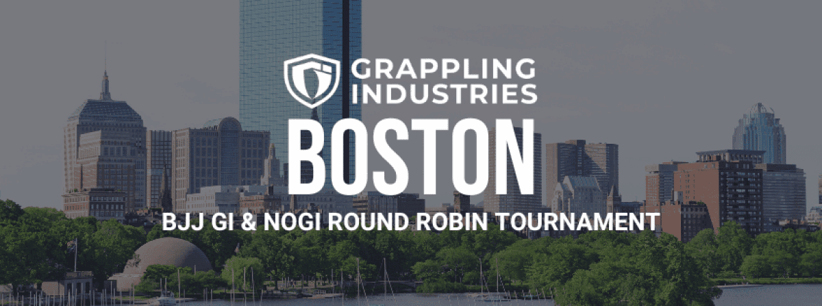 Grappling Industries BOSTON tournament banner