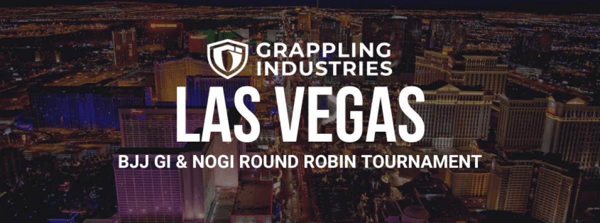 Grappling Industries LAS VEGAS tournament banner