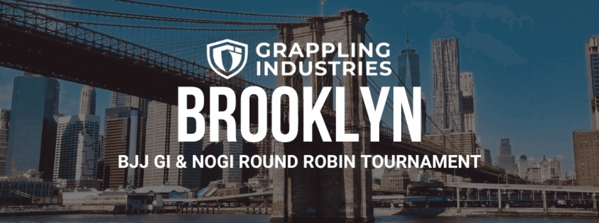 Grappling Industries BROOKLYN tournament banner