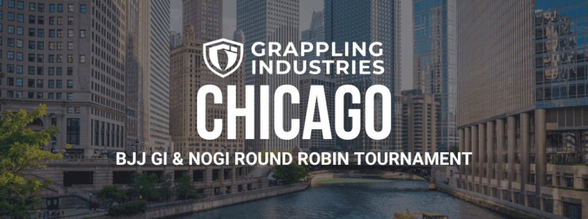 Grappling Industries CHICAGO tournament banner