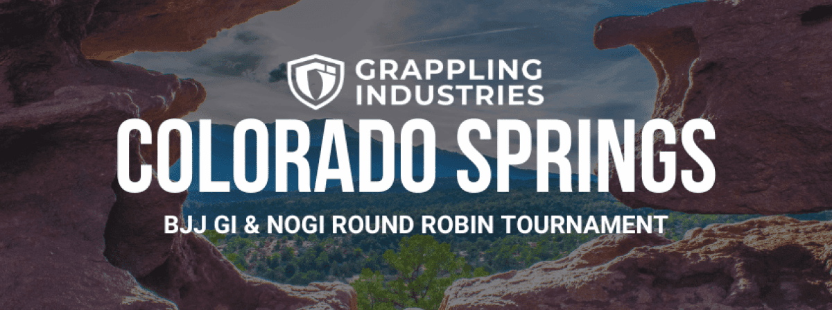 Grappling Industries COLORADO SPRINGS tournament banner