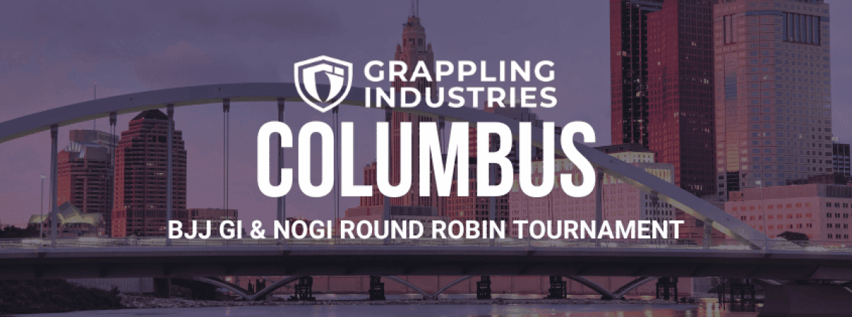 Grappling Industries COLUMBUS tournament banner