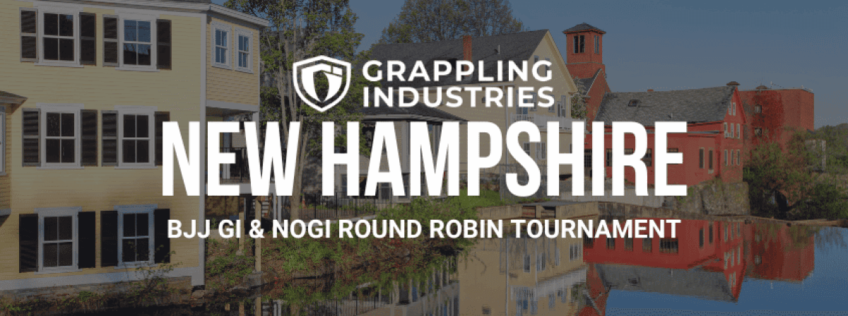 Grappling Industries NEW HAMPSHIRE tournament banner