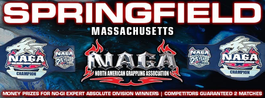 NAGA Springfield II Grappling Championship tournament banner