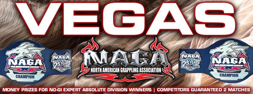 NAGA Vegas Kids 13 & Under Grappling Championship II tournament banner