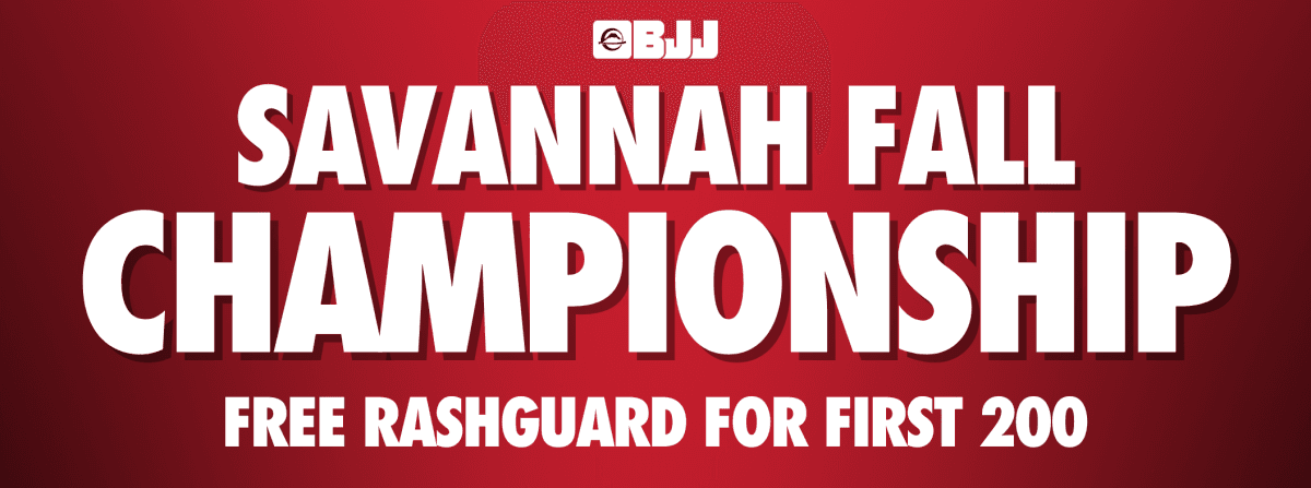 FUJI BJJ Savannah Fall Championship tournament banner