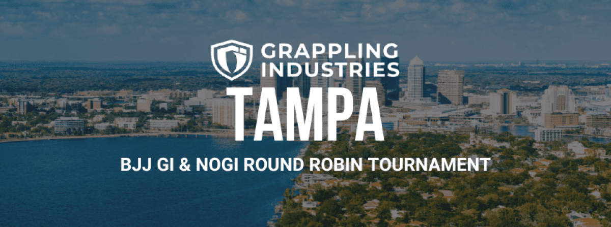 Grappling Industries TAMPA tournament banner