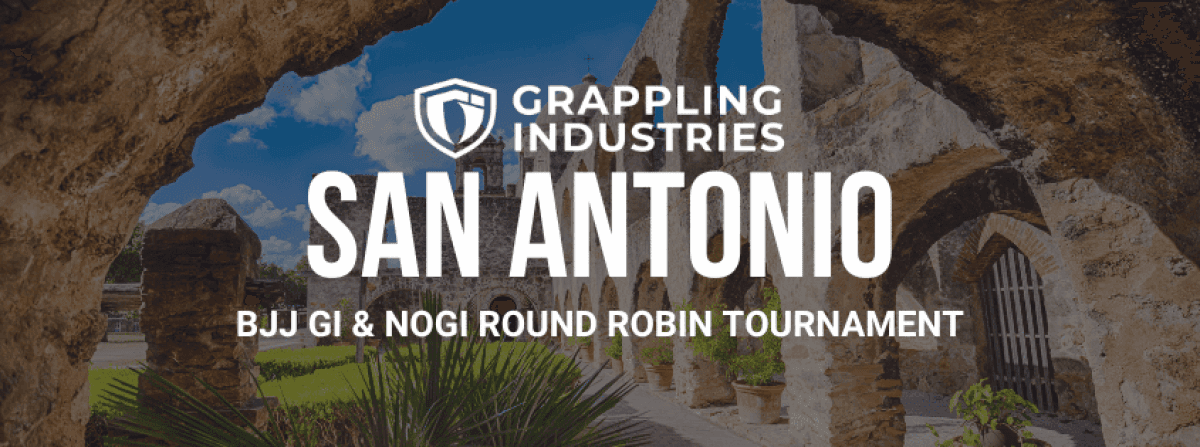Grappling Industries SAN ANTONIO tournament banner