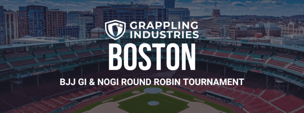 Grappling Industries BOSTON tournament banner