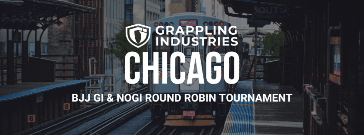 Grappling Industries CHICAGO tournament banner