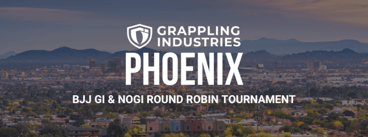 Grappling Industries PHOENIX tournament banner