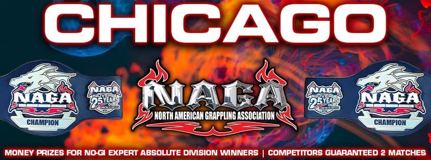 NAGA Chicago Grappling Championship tournament banner