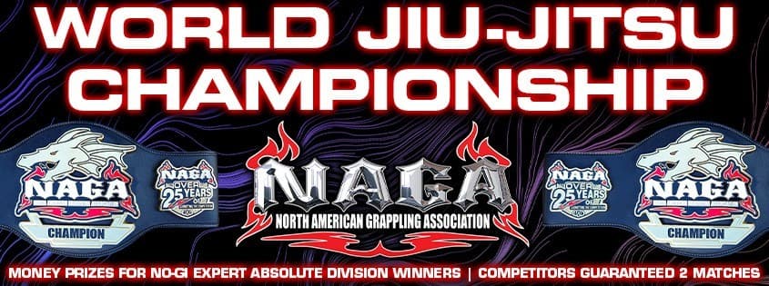 NAGA World Jiu-Jitsu Championship tournament banner