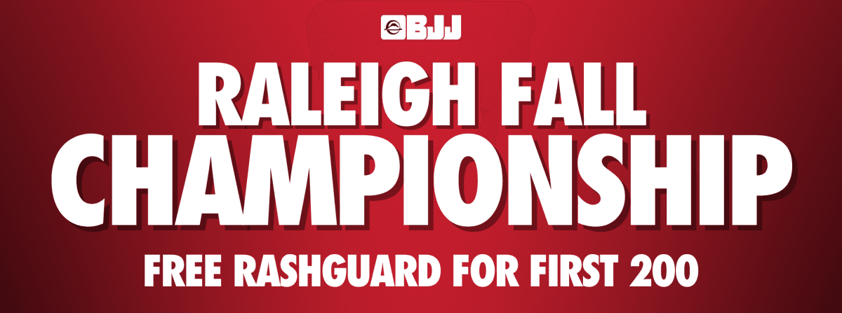 FUJI BJJ Raleigh Fall Championships tournament banner
