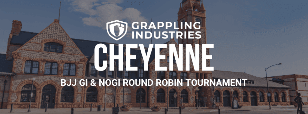 Grappling Industries CHEYENNE tournament banner